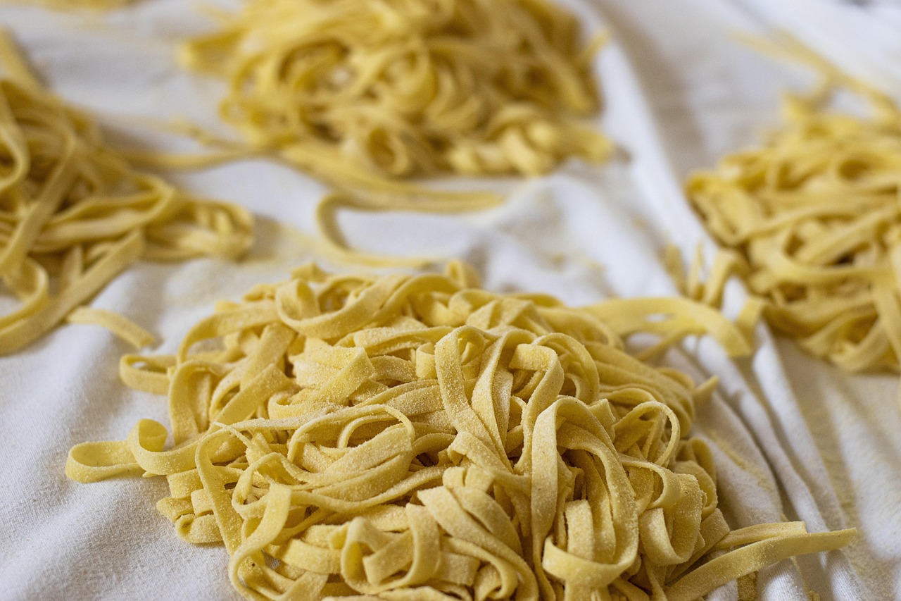 Homemade Tagliatelle